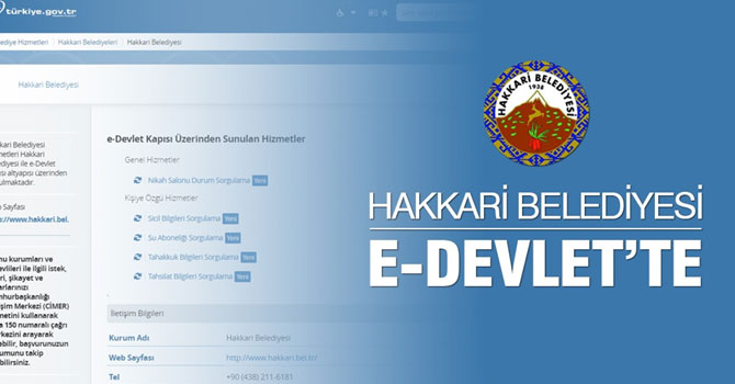 Hakkari'de e-Belediye dönemi başladı