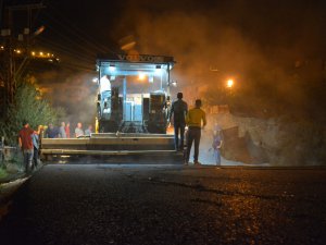 Bağlar Mahallesi ilk kez asfalta kavuşuyor