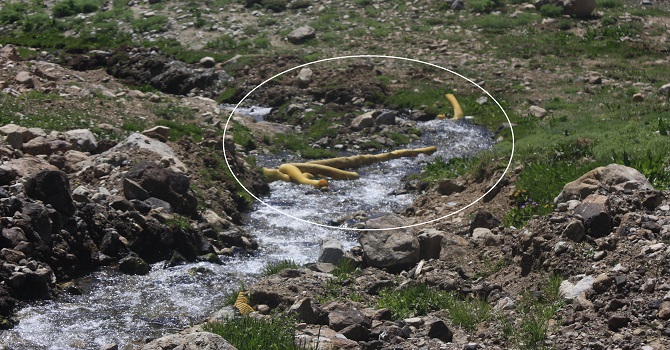 Hakkari'de su şebekesi handikapı