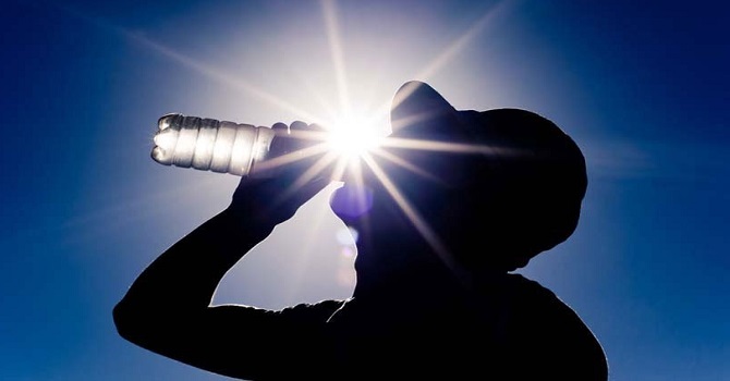 Derecik'te bunaltan sıcaklar VİDEO