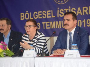 Ticaret Bakanı Ruhsar Pekcan Hakkari'de