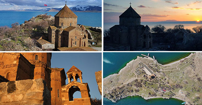 Akdamar Kilisesi’nde 360 derece 'Sanal Tur'