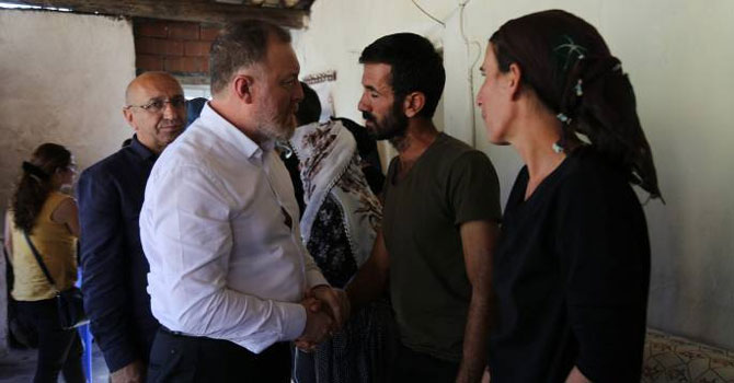 HDP'den Nupelda ve Ayaz'ın ailesine ziyaret