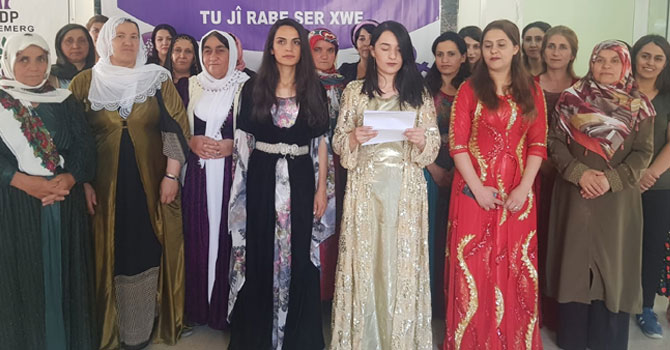 Hakkari’de HDP’li kadınlardan açıklama!