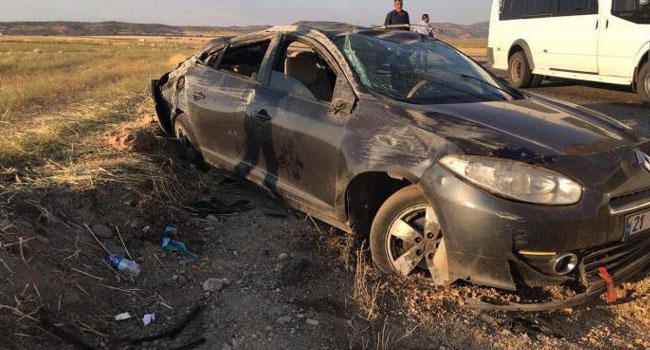 Diyarbakır-Bingöl yolunda kaza: 2 yaralı
