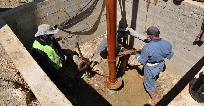 Arızalanan 11 nolu sondaj onarıldı