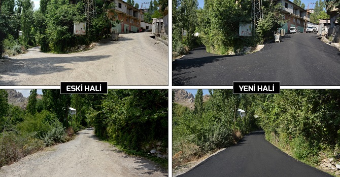 20 yıldır asfalt görmeyen Bağlar Mahallesinin yeni hali!