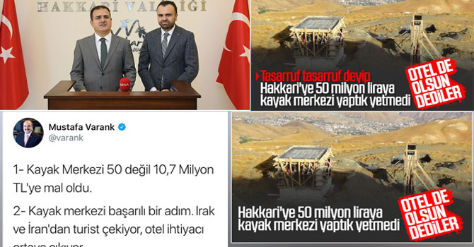 Hakkari'deki yapılacak otel için böyle başlık attılar!