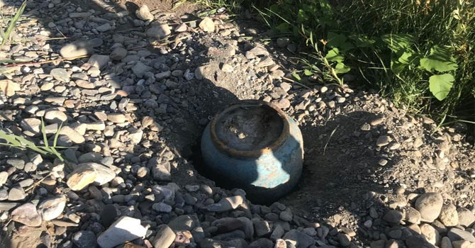 Hakkari-Van karayolunda EYP ele geçirildi