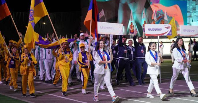 Uluslararası Ermeni Olimpiyatları başladı