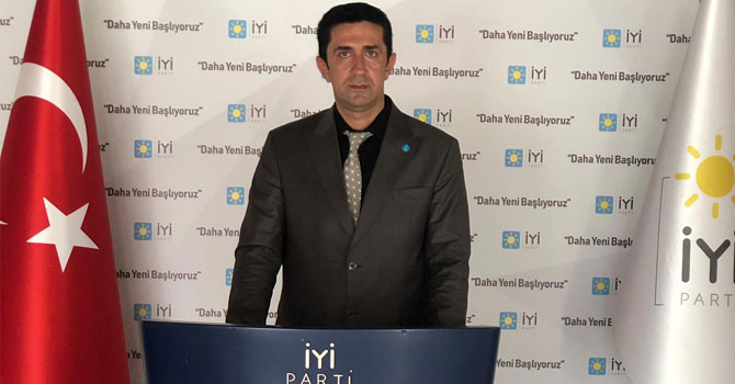 İYİ Parti İl Başkanı Yorulmaz'ın yeni yıl mesajı
