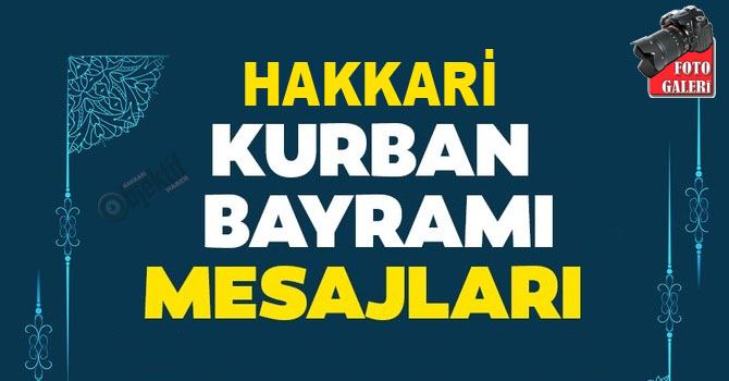Hakkari Kurban bayramı mesajları