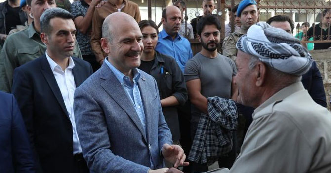 İçişleri Bakanı Bayram için Derecik'te!