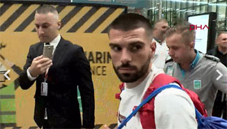 Beşiktaş'ın yeni transferi Pedro Rebocho, İstanbul'a geldi