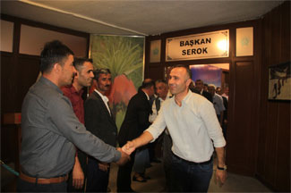 Hakkari belediyesinde bayramlaşma