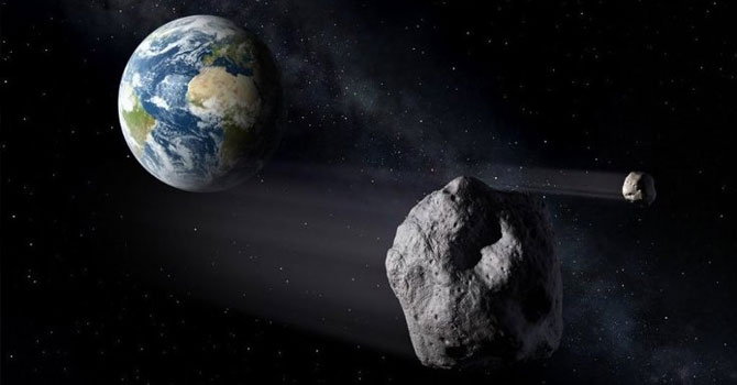 NASA: Dev bir asteroid dünyaya yaklaşıyor