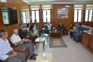 HDP'li İmir'den Hakkari Belediyesine ziyaret!