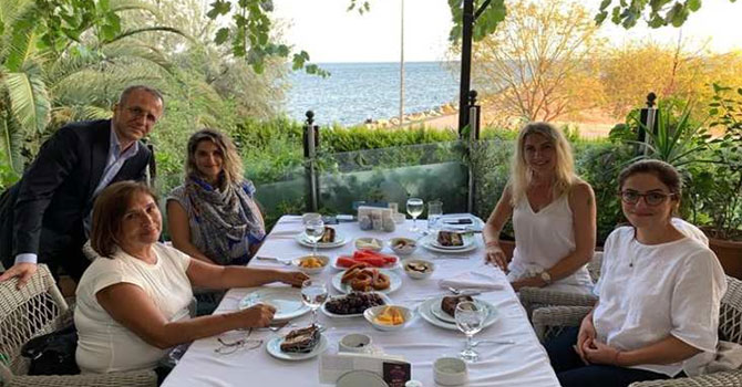 Selvi Kılıçdaroğlu, Dilek İmamoğlu ve Başak Demirtaş'la buluştu