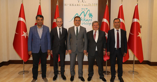 VEDAŞ Genel Müdürü'ünden Vali Akbıyık'a ziyaret