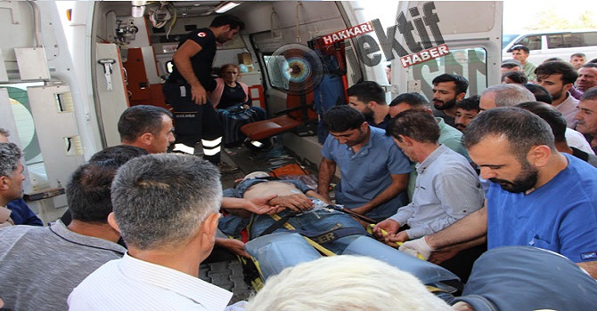 Hakkari Van karayolunda trafik kazası: 2'si ağır 6 yaralı