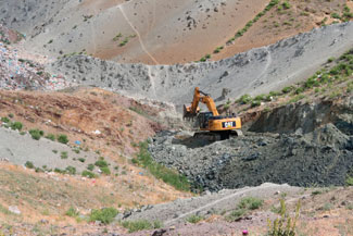 Özalp çöp sorunundan kurtuluyor