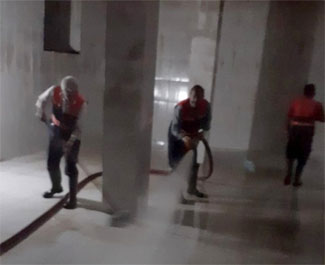 Hakkari'deki içme suyu depoları yıkandı