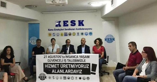 KESK'ten 1 günlük grev kararı