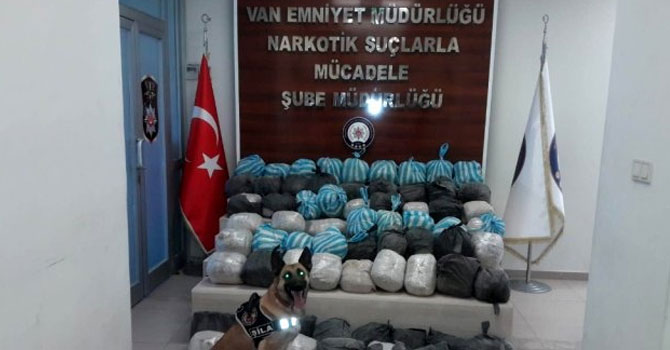 Hakkari-Van karayolunda 342 kilo eroin ele geçirildİ