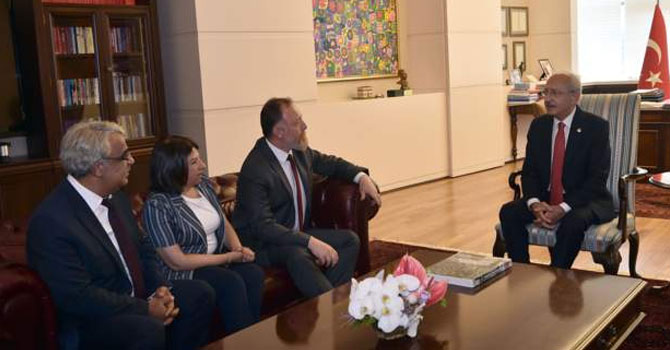 HDP lideri Temelli Kılıçdaroğlu ile görüştü