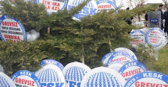 Hakkari KESK'ten grev açıklaması