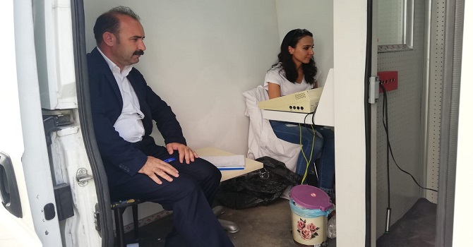 Hakkari Belediye çalışanlarına Periyodik Sağlık Taraması yapıldı