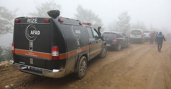 Rize'de kaybolan kampçılar bulundu