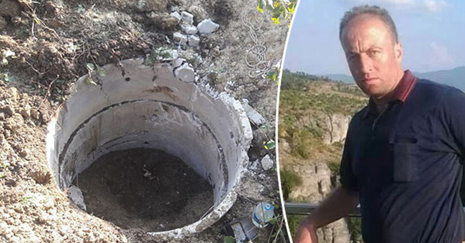 Kazdığı su kuyusunda can verdi!