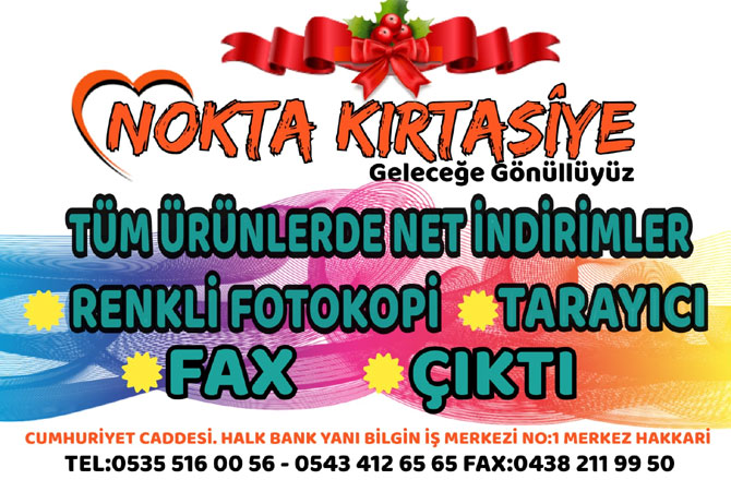 NOKTA KIRTASİYE’DE ŞOK İNDİRİM!