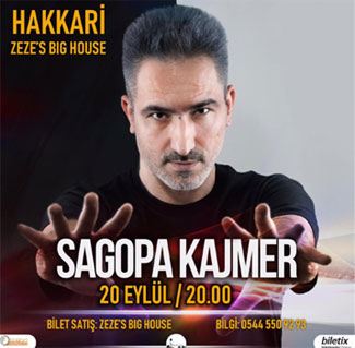 “Sagopa Kajmer” konseri ZeZe Big House’de 