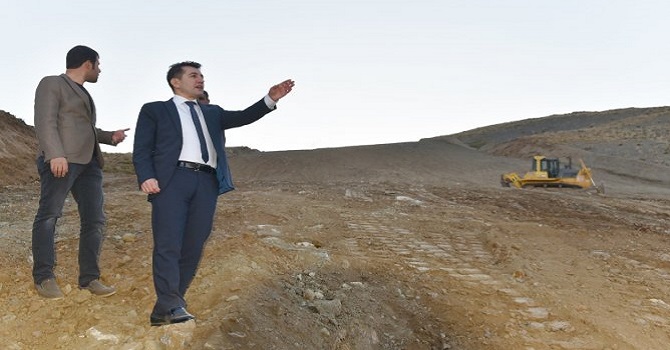 Vali Duruk, Kayak merkezinde incelemelerde bulundu