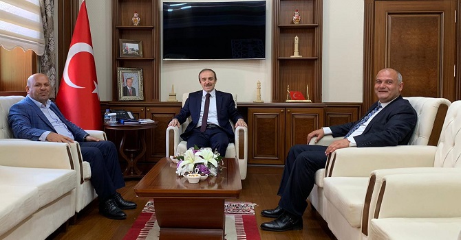 Başkan Er'den Vali Epcim'e ziyaret