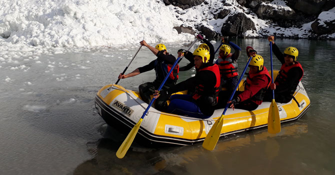 Hakkari'de Rafting!