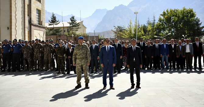 Hakkari'de Gaziler Günü kutlandı!