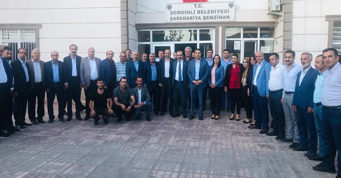 Ak Parti heyetinden Şemdinli'ye ziyaret