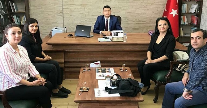 Girişimci kadınlardan Kaymakam Öztürk'e ziyaret