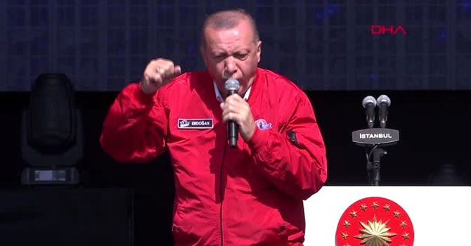 Erdoğan TEKNOFEST'te konuştu:Bunları bırakamayız