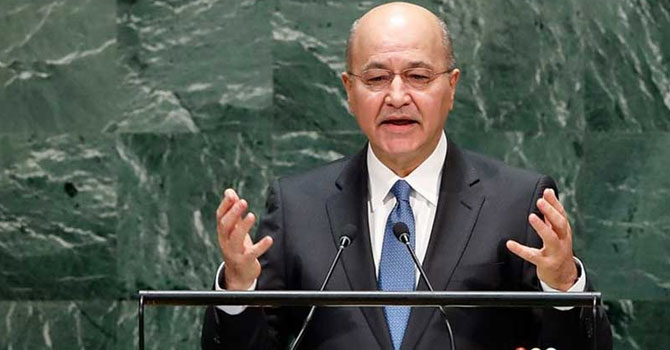 Irak Cumhurbaşkanı Berhem Salih, BM'de Kürtçe konuştu