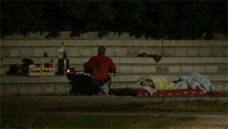 İstanbul'da 2'nci gün! Yine evlerine girmediler