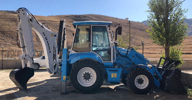 Bakanlıktan Durankaya belediyesine iş makinesi desteği
