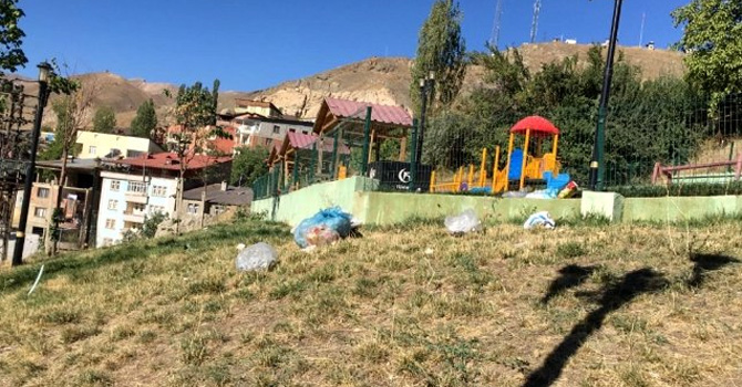 Hakkari Belediyesinden temizlik çalışması