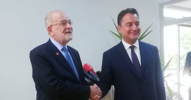 Karamollaoğlu, Babacan'ı ziyaret etti