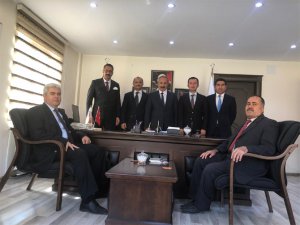 Kurum Müdürlerinden Başkan Demirci'ye ziyaret