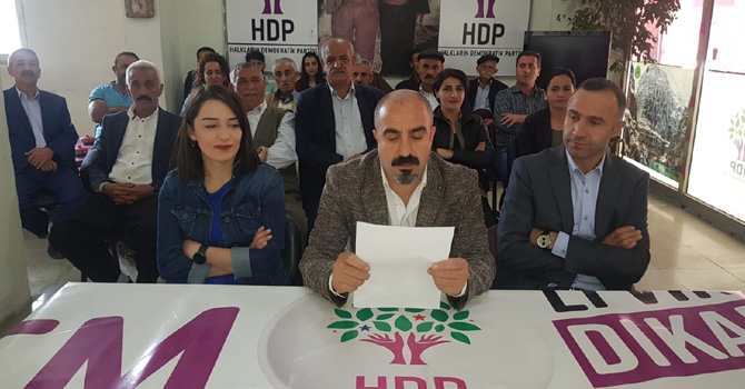HDP Hakkari İl örgütünden açıklama!