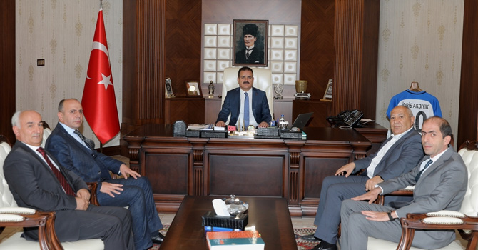 CHP İl Başkanı Demir'den Vali Akbıyık'a ziyaret